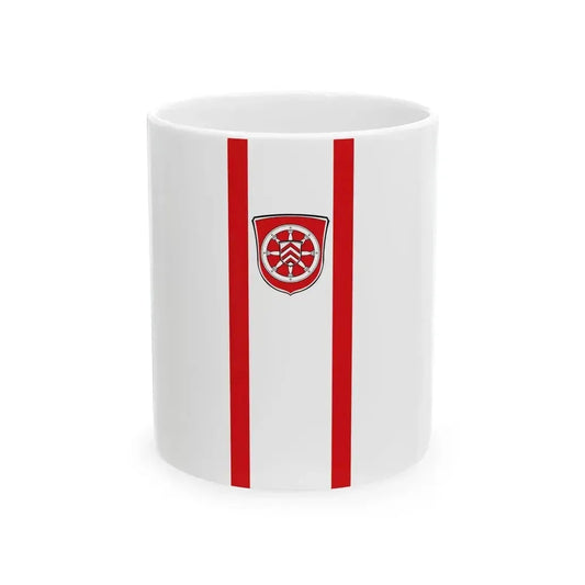 Banner Klein-Auheim (Germany) White Coffee Mug 11oz - Go Mug Yourself