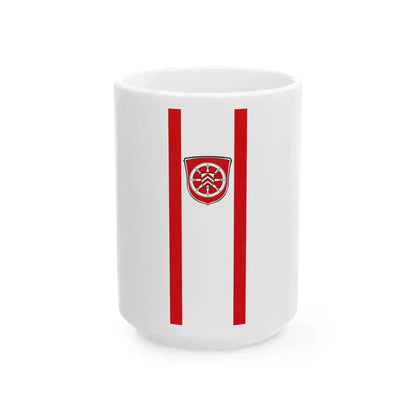 Banner Klein-Auheim (Germany) White Coffee Mug 15oz - Go Mug Yourself