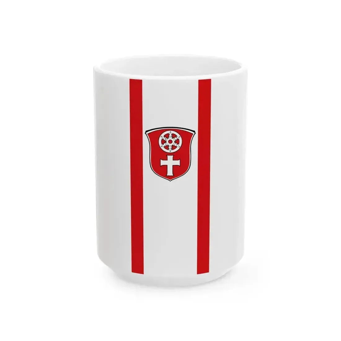 Banner Klein-Krotzenburg (Germany) White Coffee Mug 15oz - Go Mug Yourself