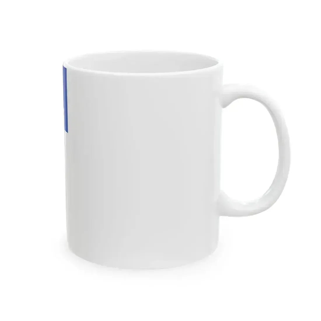 Banner Knittelsheim (Germany) White Coffee Mug - Go Mug Yourself