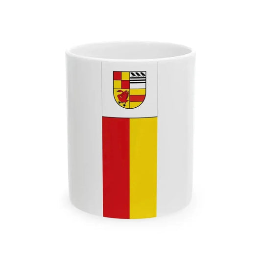 Banner Kreis Ahaus (Germany) White Coffee Mug 11oz - Go Mug Yourself