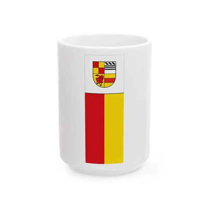 Banner Kreis Ahaus (Germany) White Coffee Mug 15oz - Go Mug Yourself