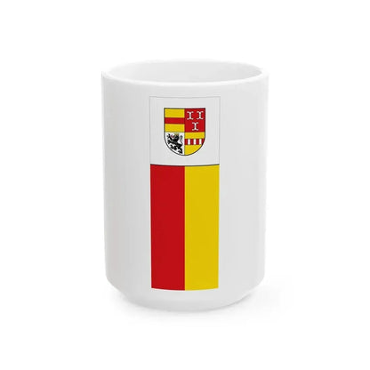 Banner Kreis Borken 1955 (Germany) White Coffee Mug 15oz - Go Mug Yourself