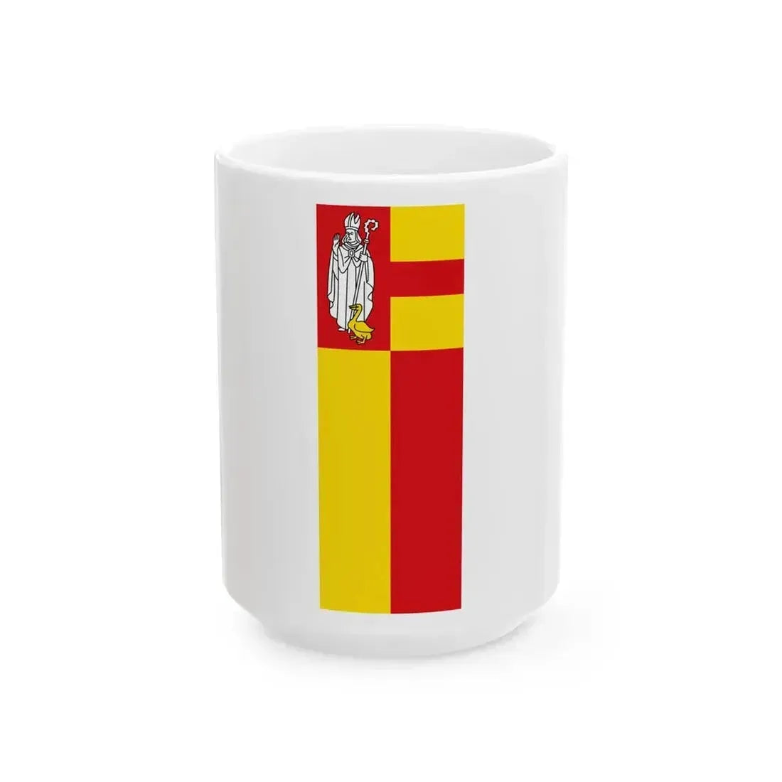 Banner Kreis Coesfeld 1956 (Germany) White Coffee Mug 15oz - Go Mug Yourself