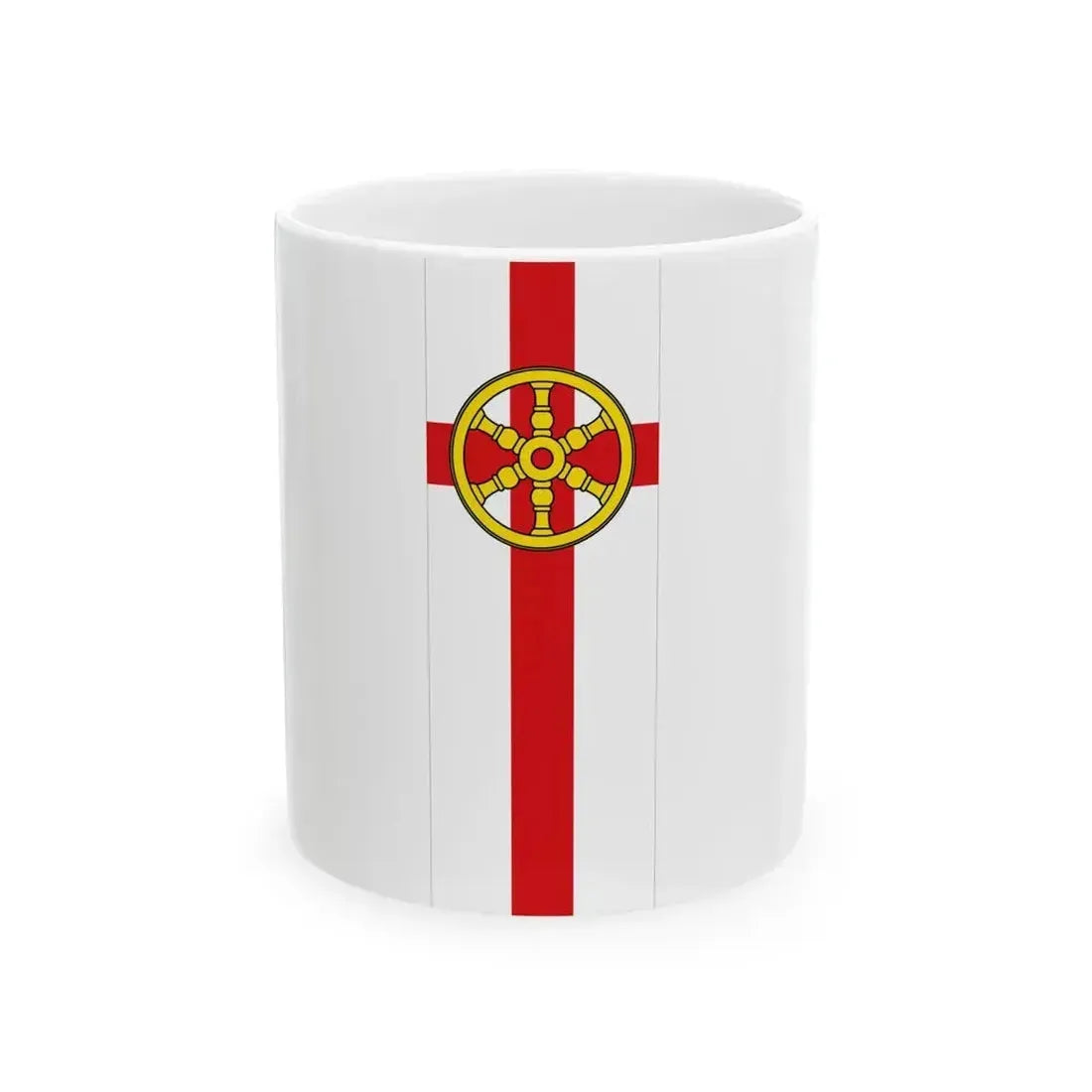 Banner Lahnstein (Germany) White Coffee Mug 11oz - Go Mug Yourself