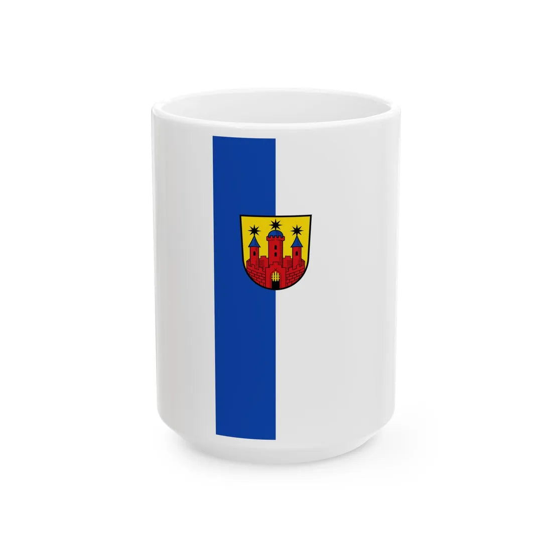 Banner Landau Bad Arolsen (Germany) White Coffee Mug 15oz - Go Mug Yourself