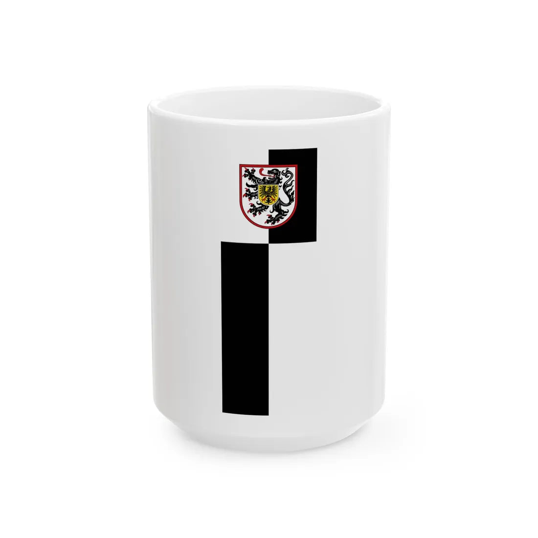Banner Landau in der Pfalz (Germany) White Coffee Mug 15oz - Go Mug Yourself