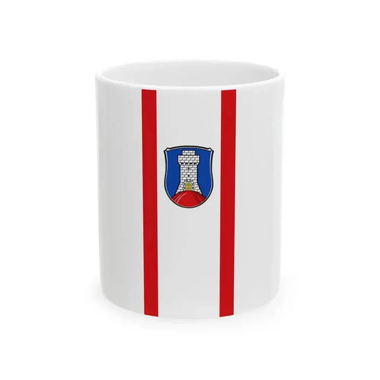 Banner Landkreis Buedingen (Germany) White Coffee Mug 11oz - Go Mug Yourself