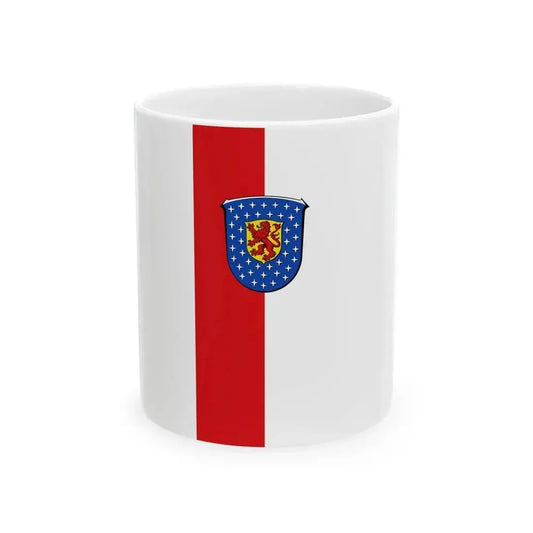 Banner Landkreis Darmstadt (Germany) White Coffee Mug 11oz - Go Mug Yourself