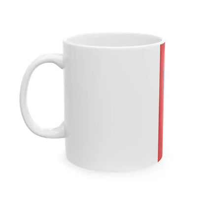 Banner Landkreis Darmstadt (Germany) White Coffee Mug - Go Mug Yourself