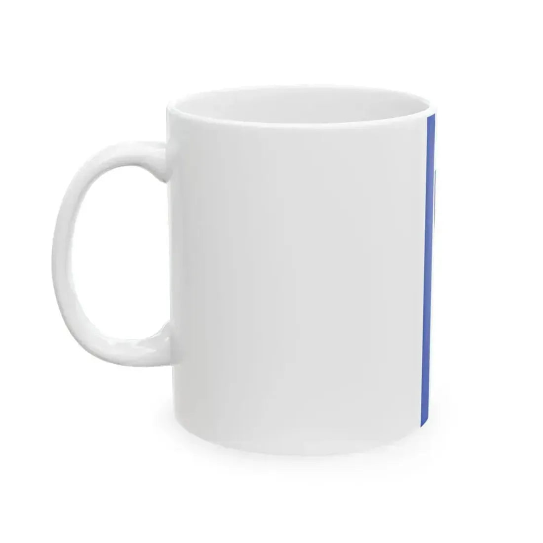 Banner Landkreis Frankenberg (Germany) White Coffee Mug - Go Mug Yourself