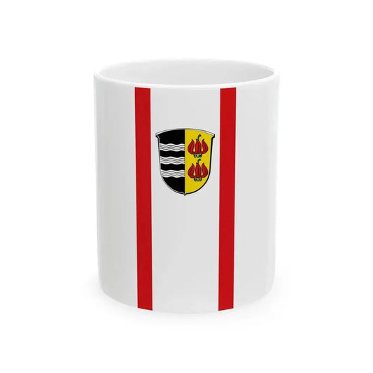 Banner Landkreis Lauterbach (Germany) White Coffee Mug 11oz - Go Mug Yourself