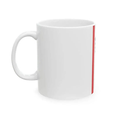 Banner Landkreis Lauterbach (Germany) White Coffee Mug - Go Mug Yourself