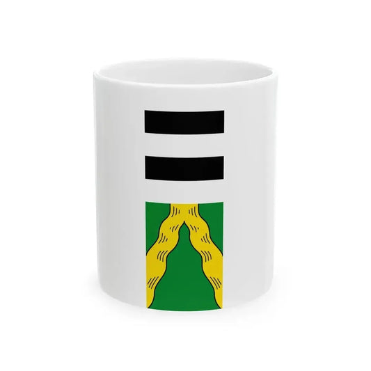 Banner Langendiebach (Germany) White Coffee Mug 11oz - Go Mug Yourself