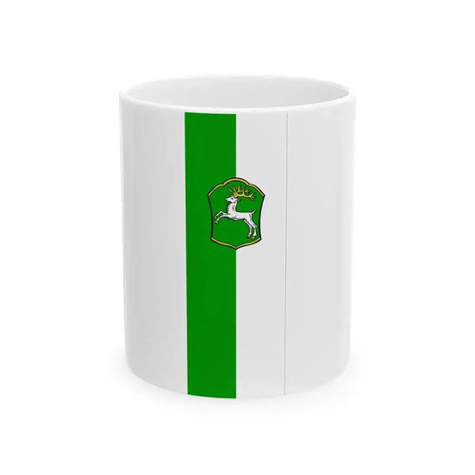 Banner Lenggries (Germany) White Coffee Mug 11oz - Go Mug Yourself
