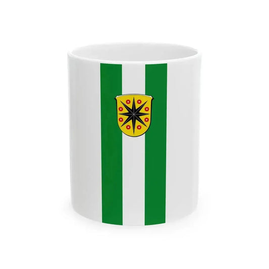 Banner Lichtenfels Hessen (Germany) White Coffee Mug 11oz - Go Mug Yourself