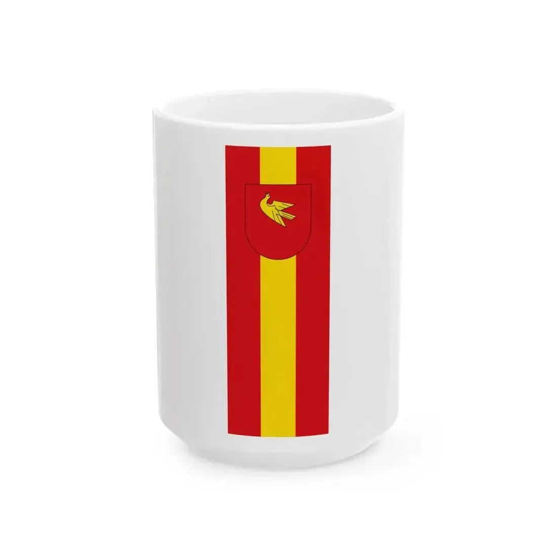 Banner Loerrach (Germany) White Coffee Mug 15oz - Go Mug Yourself