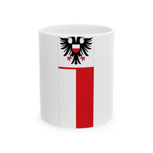 Banner Luebeck (Germany) White Coffee Mug 11oz - Go Mug Yourself