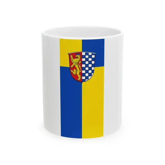 Banner Luetzelbach (Germany) White Coffee Mug 11oz - Go Mug Yourself