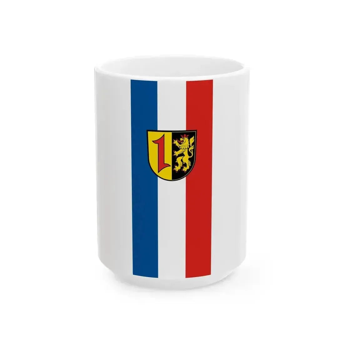 Banner Mannheim (Germany) White Coffee Mug 15oz - Go Mug Yourself