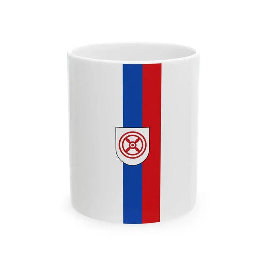 Banner Melle (Germany) White Coffee Mug 11oz - Go Mug Yourself