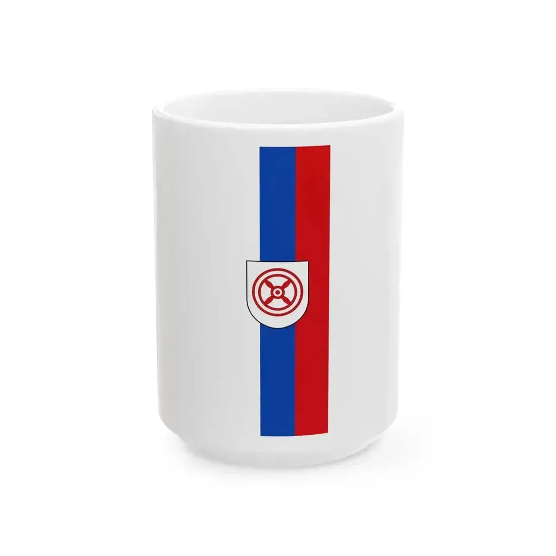 Banner Melle (Germany) White Coffee Mug 15oz - Go Mug Yourself