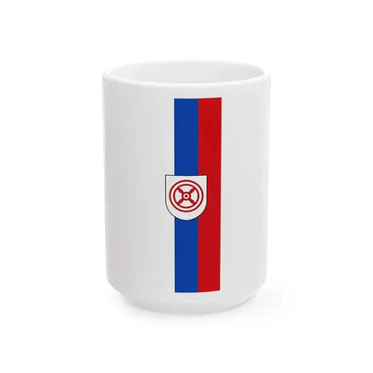 Banner Melle (Germany) White Coffee Mug 15oz - Go Mug Yourself