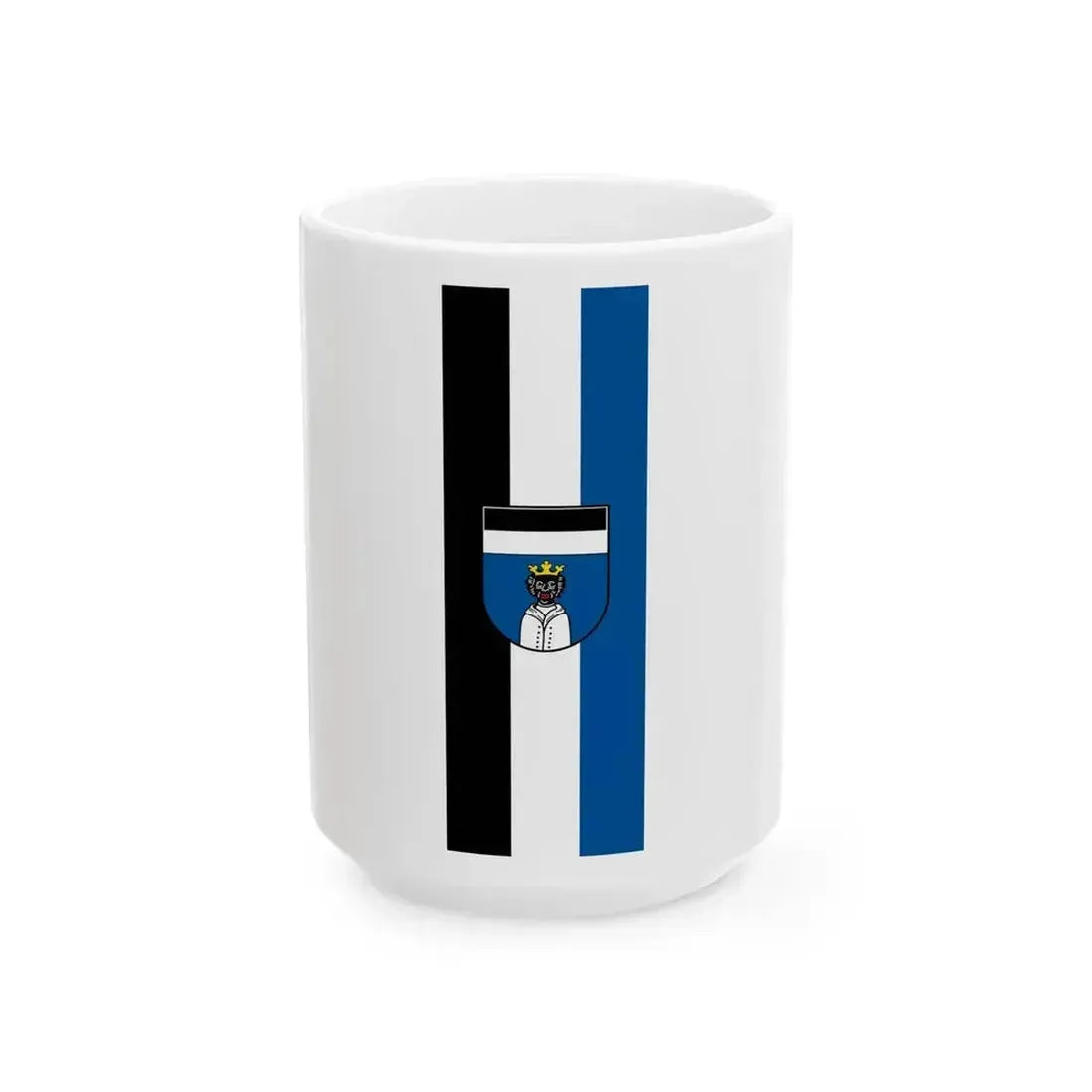 Banner Moehringen an der Donau (Germany) White Coffee Mug 15oz - Go Mug Yourself