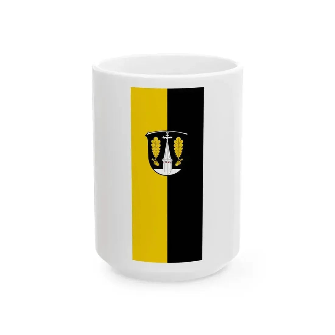 Banner Mornshausen Gladenbach (Germany) White Coffee Mug 15oz - Go Mug Yourself