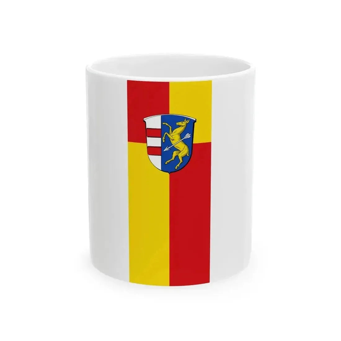 Banner Muemling-Grumbach (Germany) White Coffee Mug 11oz - Go Mug Yourself