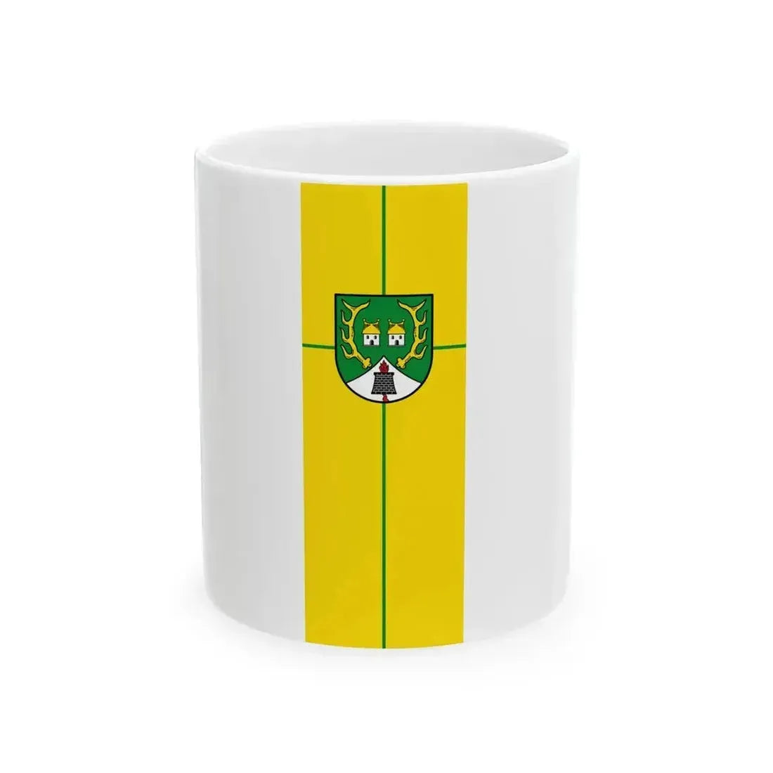 Banner Neuhuetten Hochwald (Germany) White Coffee Mug 11oz - Go Mug Yourself