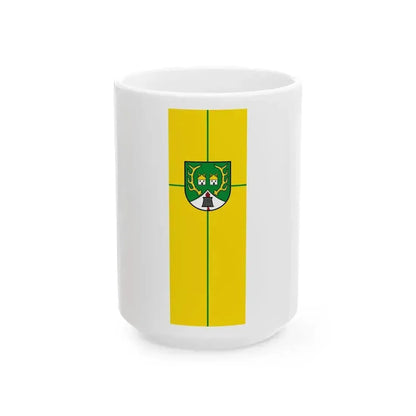Banner Neuhuetten Hochwald (Germany) White Coffee Mug 15oz - Go Mug Yourself
