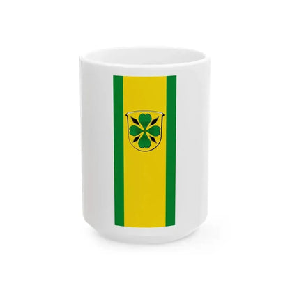 Banner Niederdieten (Germany) White Coffee Mug 15oz - Go Mug Yourself