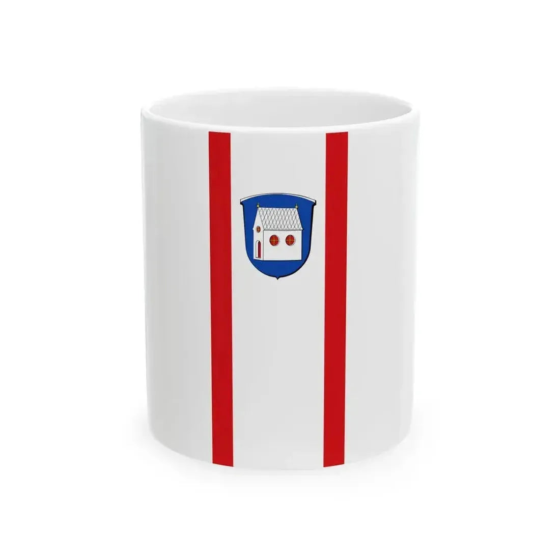 Banner Niedernhausen Fischbachtal (Germany) White Coffee Mug 11oz - Go Mug Yourself