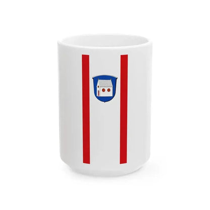 Banner Niedernhausen Fischbachtal (Germany) White Coffee Mug 15oz - Go Mug Yourself