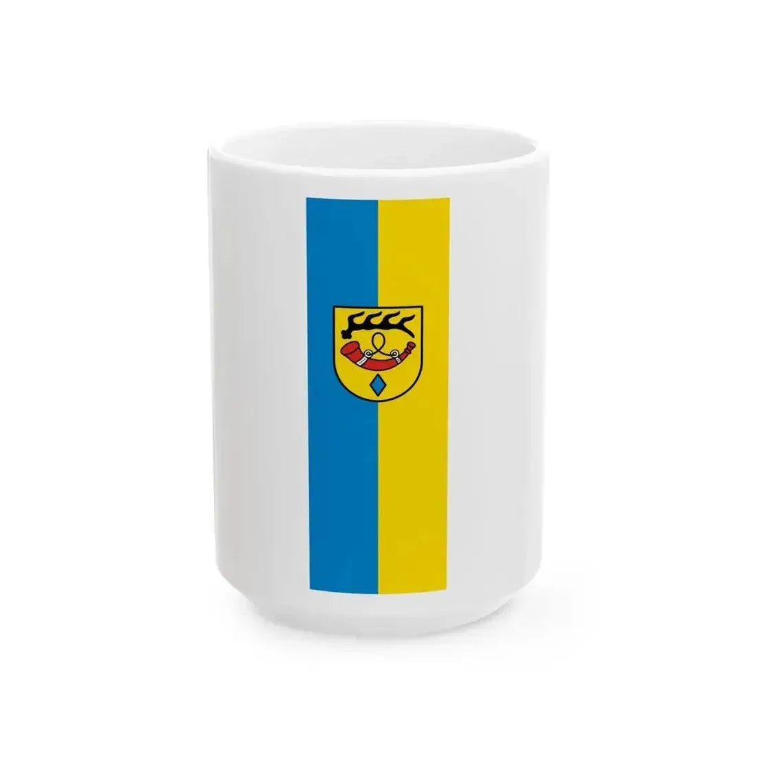 Banner Nuertingen (Germany) White Coffee Mug 15oz - Go Mug Yourself