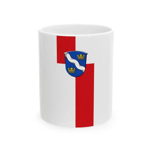 Banner Ober-Kainsbach (Germany) White Coffee Mug 11oz - Go Mug Yourself
