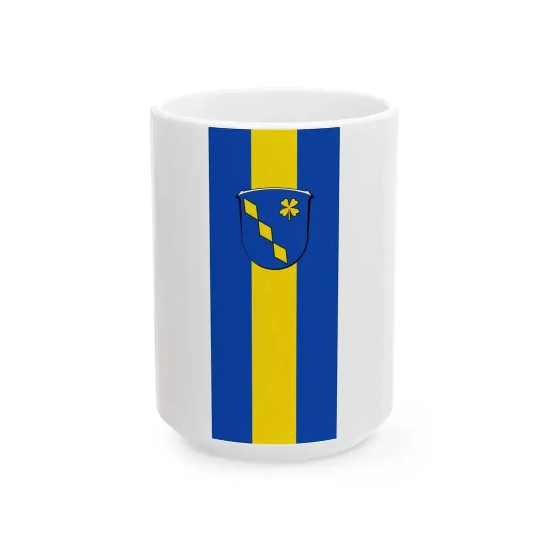 Banner Oberasphe (Germany) White Coffee Mug 15oz - Go Mug Yourself
