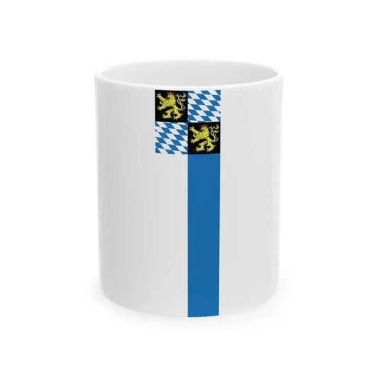 Banner Oberbayern (Germany) White Coffee Mug 11oz - Go Mug Yourself