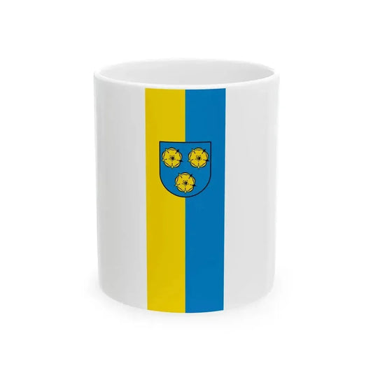 Banner Oberkochen (Germany) White Coffee Mug 11oz - Go Mug Yourself