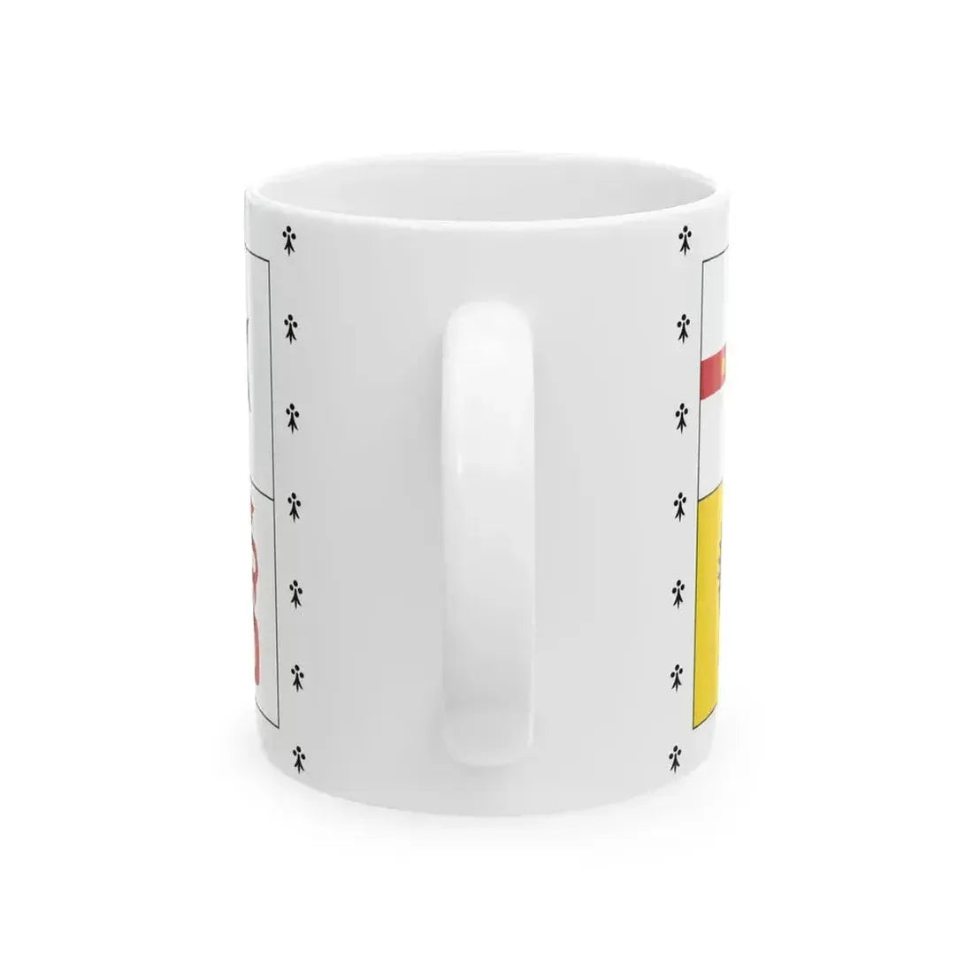 Banner of Arms of Australia 1953-2022 (Australia) White Coffee Mug - Go Mug Yourself