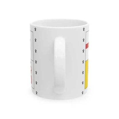 Banner of Arms of Australia 1953-2022 (Australia) White Coffee Mug - Go Mug Yourself