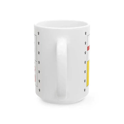 Banner of Arms of Australia 1953-2022 (Australia) White Coffee Mug - Go Mug Yourself