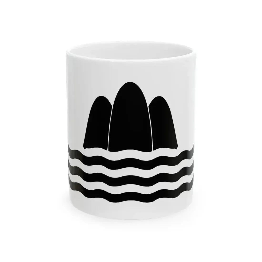 Banner of arms of Gozo (Malta) White Coffee Mug 11oz - Go Mug Yourself