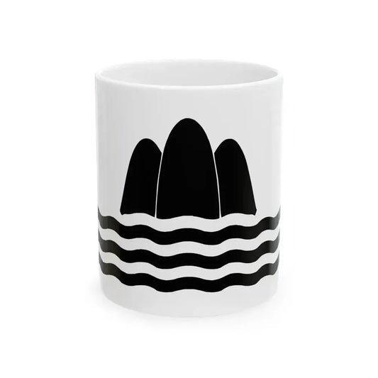 Banner of arms of Gozo (Malta) White Coffee Mug 11oz - Go Mug Yourself