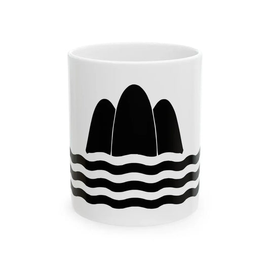 Banner of arms of Gozo (Malta) White Coffee Mug 11oz - Go Mug Yourself