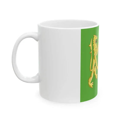 Banner of arms of OReilly (Ireland) White Coffee Mug - Go Mug Yourself