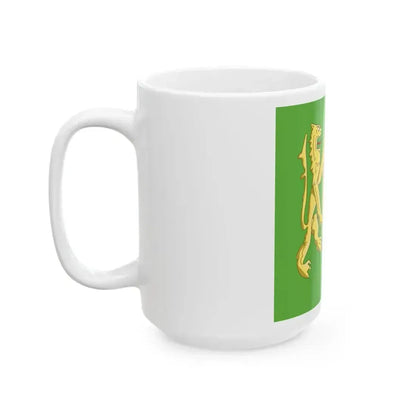 Banner of arms of OReilly (Ireland) White Coffee Mug - Go Mug Yourself