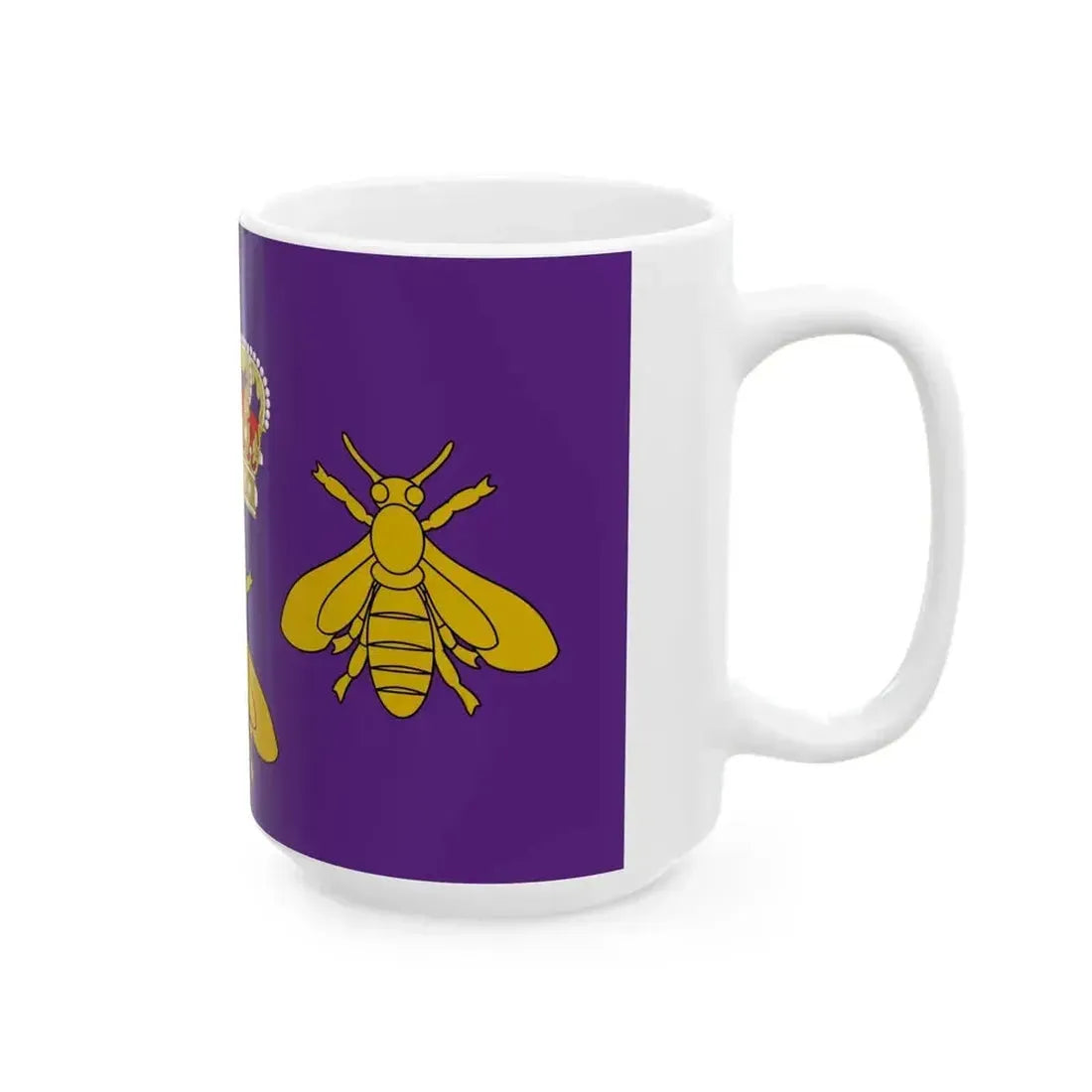 Banner of Arms of the Empire of the Sahara (Algeria) White Coffee Mug - Go Mug Yourself