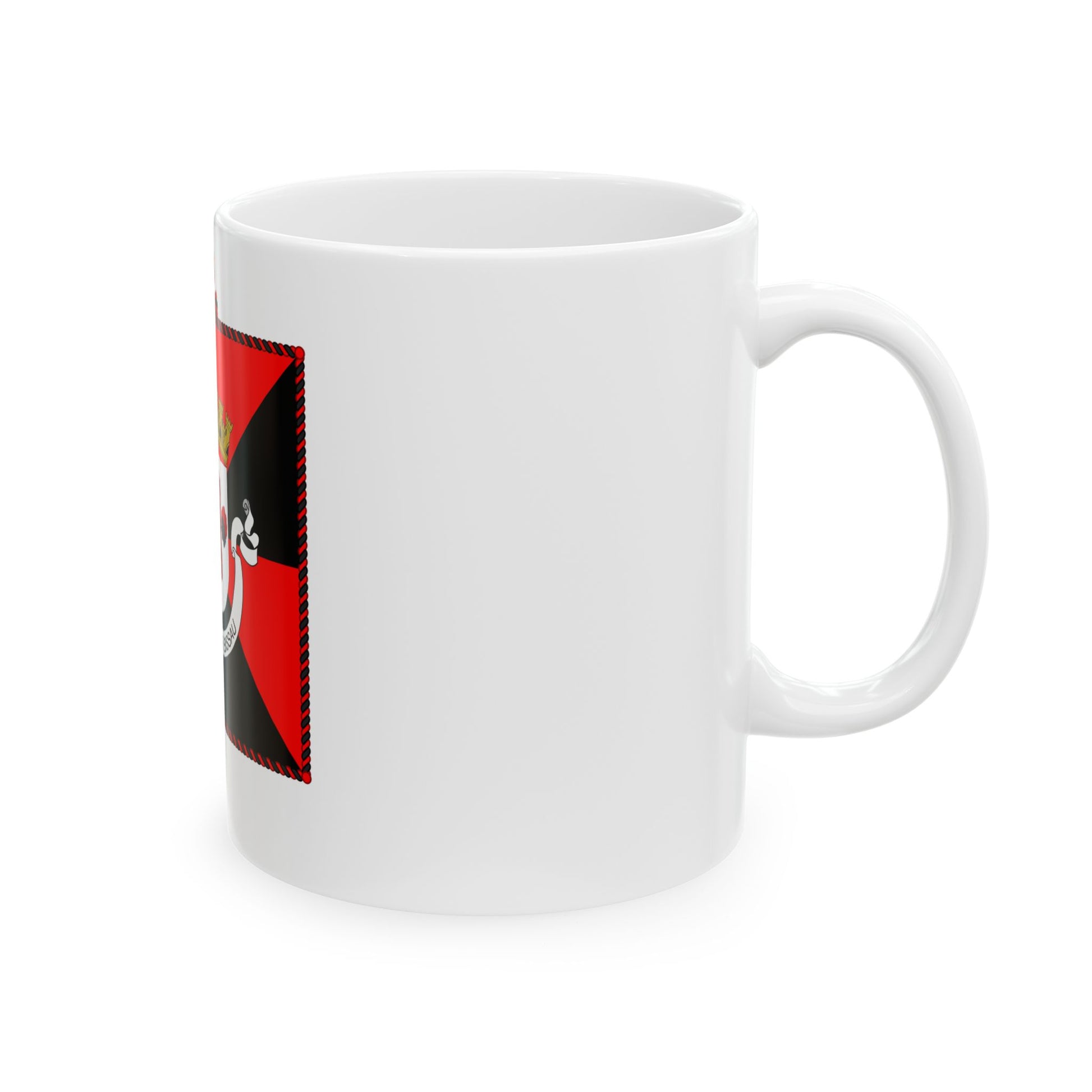Banner of Bissau 1947-1974 (Guinea) White Coffee Mug-Go Mug Yourself